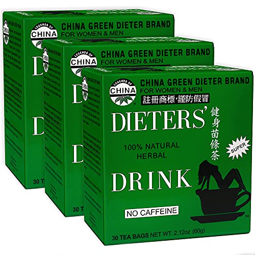 0049606306031 - LEGENDS OF CHINA DIETER'S 100% NATURAL HERBAL DRINK NO CAFFEINE 30 TEA BAGS 30 TEA BAGS