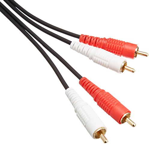 4961310604080 - AUIDO-TECHNICA RCA AUDIO LINE CABLE APRX. 4.9 FEET (1.5 METERS) ATL464A/1.5
