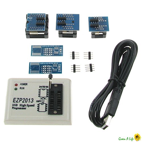 4965835952497 - EZP2013 USB PROGRAMMER SPI 24 25 93 EEPROM FLASH BIOS WIN8 32/64BIT 3PCS ADAPTER