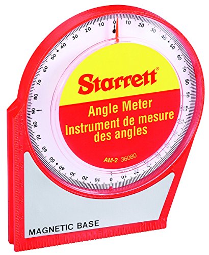 0049659360806 - STARRETT AM-2 MAGNETIC ANGLE METER, 0° TO 90°