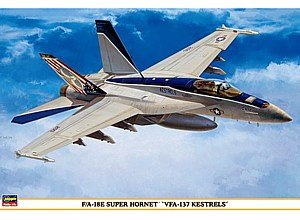 4967834098428 - HASEGAWA 1/48 F/A-18E SUPER HORNET VFA-137 KESTRELS (LIMITED EDITION)