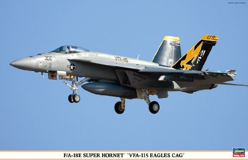 4967834099166 - HASEGAWA F/A-18E SUPER HORNET VFA-115 EAGLES CAG MODEL KIT