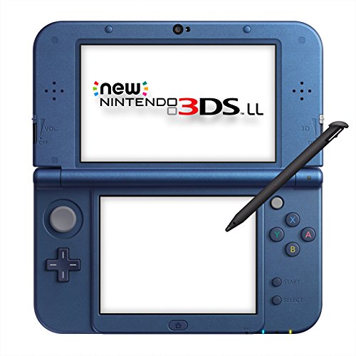 4969123700562 - NEW NINTENDO 3DS LL METALLIC BLUE (JAPANESE IMPORTED VERSION - ONLY PLAYS JAPANESE VERSION GAMES)