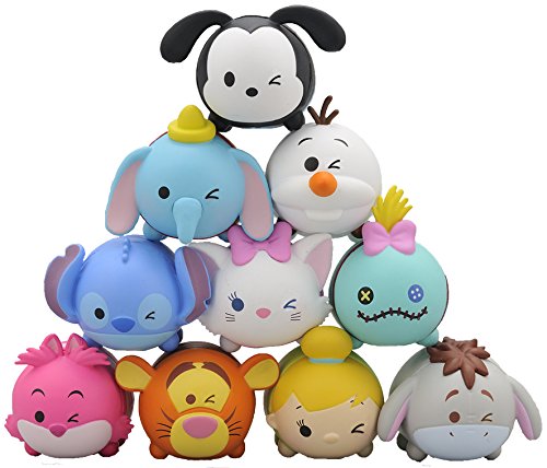4970381189419 - DISNEY STORE JAPAN LIMITED NOS-48 NOSECHARA DISNEY TSUM TSUM FRIENDS VER. SOLO 10 PACK BOX PLUSH TOY DOLL STACKING DUMBO EEYORE TIGGER MARIE SCRUMP CHESHIRE CAT OLAF STITCH OSWALD TINKER BELL ENSKY