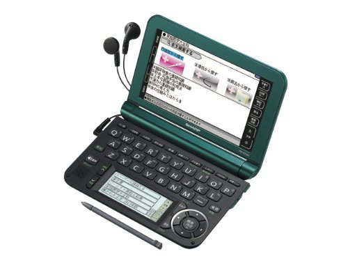 4974019766881 - SHARP PW-A7300-G (GREEN) TOUCH PANEL JAPANESE ELECTRONIC DICTIONARY (JAPAN IMPORT)