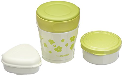 4974305207708 - STAINLESS STEEL FOOD JAR WASHABLE BY DECOMPOSING THE ZOJIRUSHI LID GREEN SW-SA26-GA (JAPAN IMPORT)