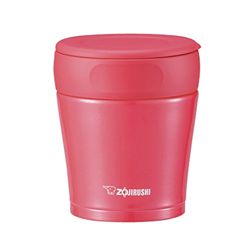 4974305209351 - ZOJIRUSHI STAINLESS STEEL FOOD JAR 0.26L AND RASPBERRY PINK SW-GB26-PV