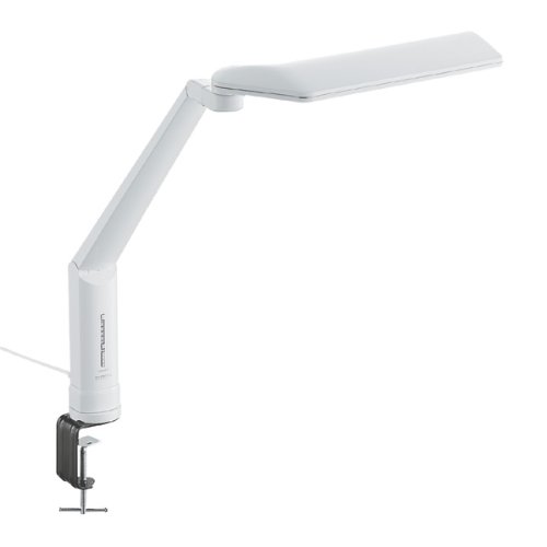 4975058863517 - TWINBIRD CLAMP TYPE LED DESK STAND WHITE LE-H635W