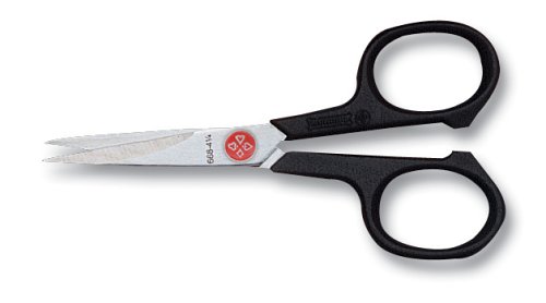 0049774006689 - MUNDIAL 4-1/2-INCH RED DOT EMBROIDERY SCISSORS, KNIFE EDGE