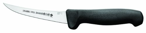 0049774580257 - MUNDIAL 5802-5 5-INCH FLEXIBLE CURVED BONING KNIFE, BLACK