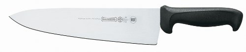 0049774756102 - MUNDIAL 10-INCH COOK'S KNIFE WITH WIDE BLADE, BLACK