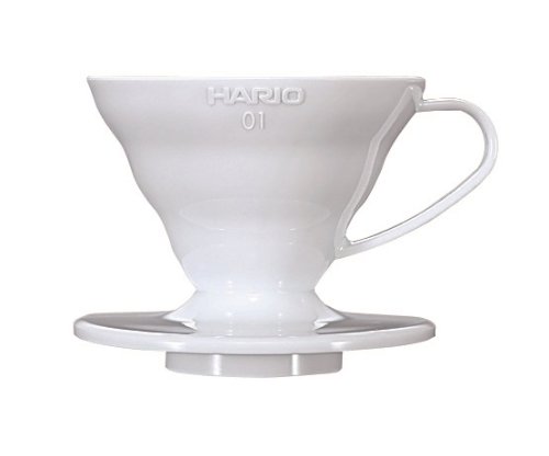 4977642724204 - HARIO V60 01 COFFEE DRIPPER, WHITE