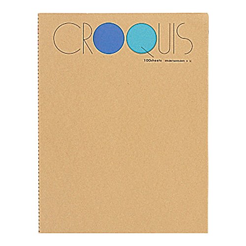 4979093000715 - (. COLORS ONE COLOR PINK, BLUE OF WHICH ENTRUSTS YOU) MARUMAN SKETCH BOOK DAISHIRO SKETCH PAPER 356MM X 268MM SL (JAPAN IMPORT)