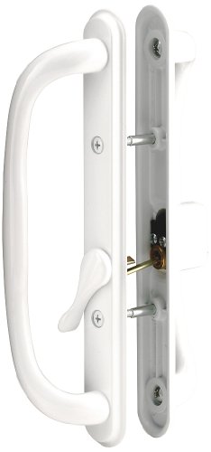 0049793012890 - PRIME-LINE PRODUCTS C 1289 SLIDING DOOR HANDLE SET WITH 10-INCH PULL, WHITE