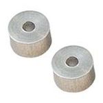 0049793121714 - PRIME LINE PRODUCTS 100 COUNT .06IN. AL BUTTON STOPS GD12171 - PACK OF 100