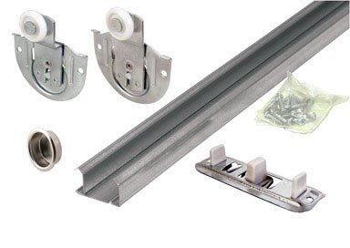 0049793135919 - PRIME-LINE SLIDING DOOR HARDWARE KIT TWO 36 X 3/4 TO 1-3/8 DRS WT TO 50 LB 71 OVERALL 3/4 INCL