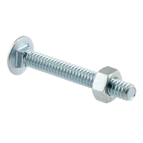 0049793521033 - CARRIAGE BOLTS: PRIME-LINE GARAGE DOORS 1/4-20 CARRIAGE BOLTS WITH NUTS GD 52103