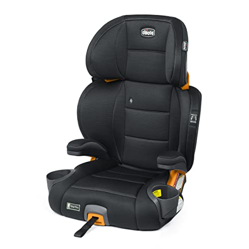 0049796612691 - CHICCO KIDFIT CLEARTEX PLUS 2-IN-1 BELT POSITIONING BOOSTER CAR SEAT - OBSIDIAN | BLACK