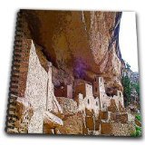 0498057389016 - 3DROSE DB_57389_1 MESA VERDE INDIAN DWELLINGS IN THE MOUNTAINS OF COLORADO DRAWING BOOK, 8 BY 8-INCH