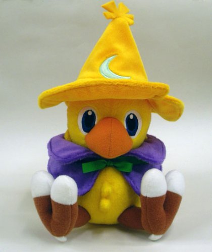 4988601310253 - OFFICIAL SQUARE ENIX FINAL FANTASY PLUSH TOY - 7 BLACK MAGE CHOCOBO (JAPANESE IMPORT)