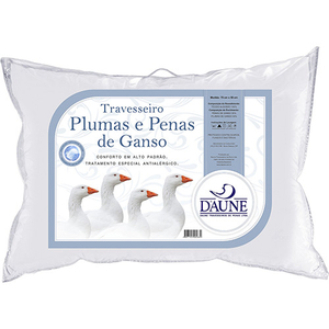 7897155900339 - 50 % PLUMAS 50% PENAS DE GANSO DAUNE 50 X 70 CM