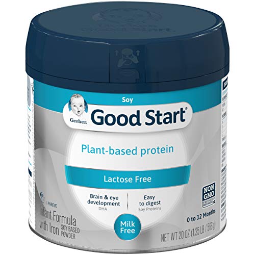 0050000137688 - GERBER GOOD START BABY FORMULA POWDER, SOY, LACTOSE FREE, STAGE 1, 20 OUNCE