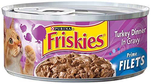 0050000225309 - FRISKIES WET CAT FOOD, PRIME FILETS, WTIH TURKEY DINNER IN GRAVY, 5.5-OUNCE CAN, PACK OF 24