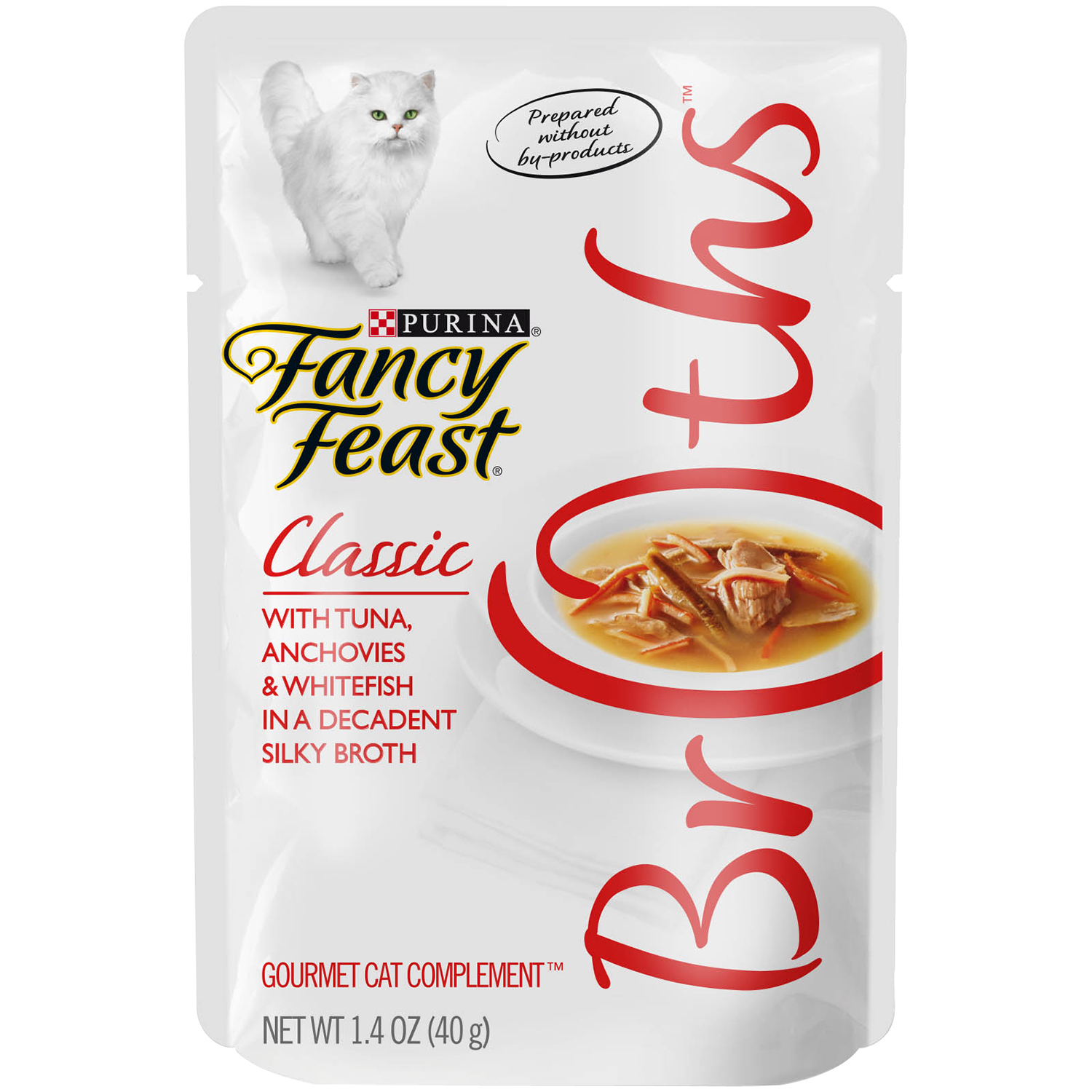 0050000291090 - CLASSIC WITH TUNA ANCHOVIES & WHITEFISH CAT FOOD 1.4 OZ