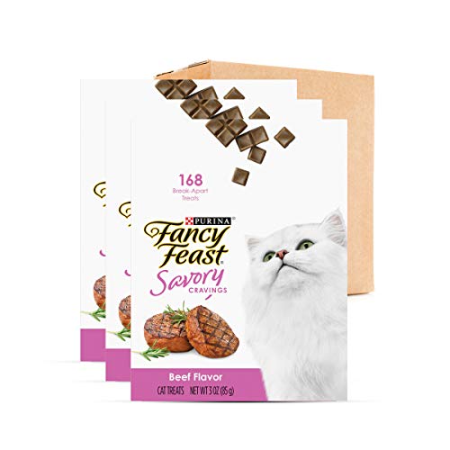 0050000542970 - PURINA FANCY FEAST LIMITED INGREDIENT CAT TREATS, SAVORY CRAVINGS BEEF FLAVOR - 9 OZ. BOX
