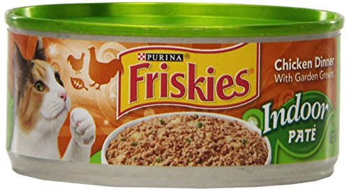 0050000574018 - FRISKIES WET CAT FOOD, INDOOR, CLASSIC CHICKEN ENTRÉE, 5.5-OUNCE CAN, PACK OF 24