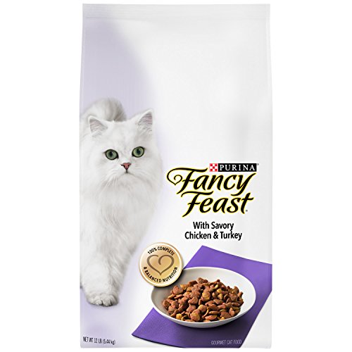 0050000576234 - FANCY FEAST GOURMET DRY CAT FOOD, WITH SAVORY CHICKEN & TURKEY, 12-POUND BAG, PACK OF 1