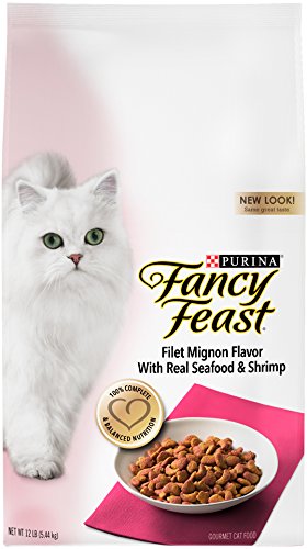 0050000576258 - FANCY FEAST GOURMET DRY CAT FOOD, FILET MIGNON FLAVOR WITH REAL SEAFOOD & SHRIMP