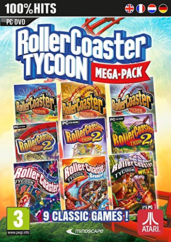 5000169135358 - ROLLERCOASTER TYCOON 9 GAME MEGAPACK (PC DVD)