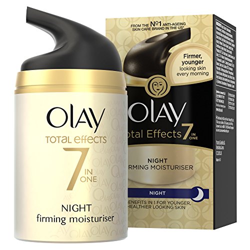5000174034127 - OLAY TOTAL EFFECTS 7 IN 1 ANTI-AGEING NIGHT FIRMING MOISTURIZER FOR WOMEN, 1.7 OUNCE