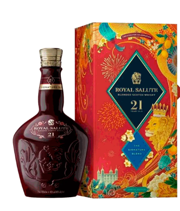 5000299624753 - WHISKY ROYAL SALUTE 21 ANOS CHINESE 700ML