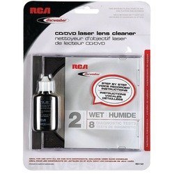 0050005678896 - RCA RD1142 DISCWASHER CD DVD LASER LENS CLEANERS,2 BRUSH-WET