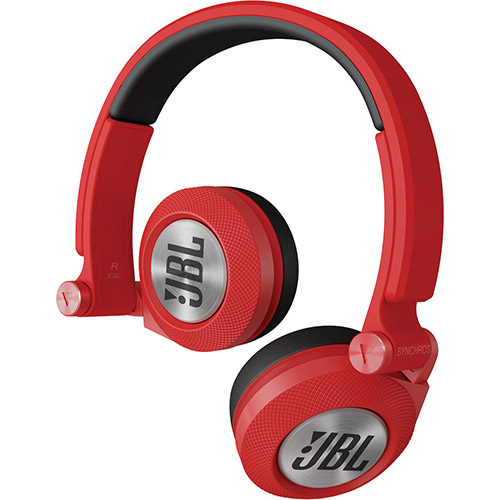 0050036321914 - FONE DE OUVIDO JBL ON EAR E30 VERMELHO