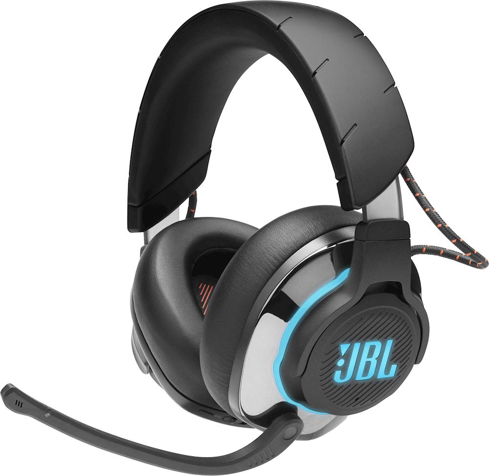 0050036369619 - JBL - QUANTUM 800 RGB WIRELESS DTS HEADPHONE:X V2.0 GAMING HEADSET FOR PC, PS4, XBOX ONE, NINTENDO SWITCH, AND MOBILE DEVICES - BLACK