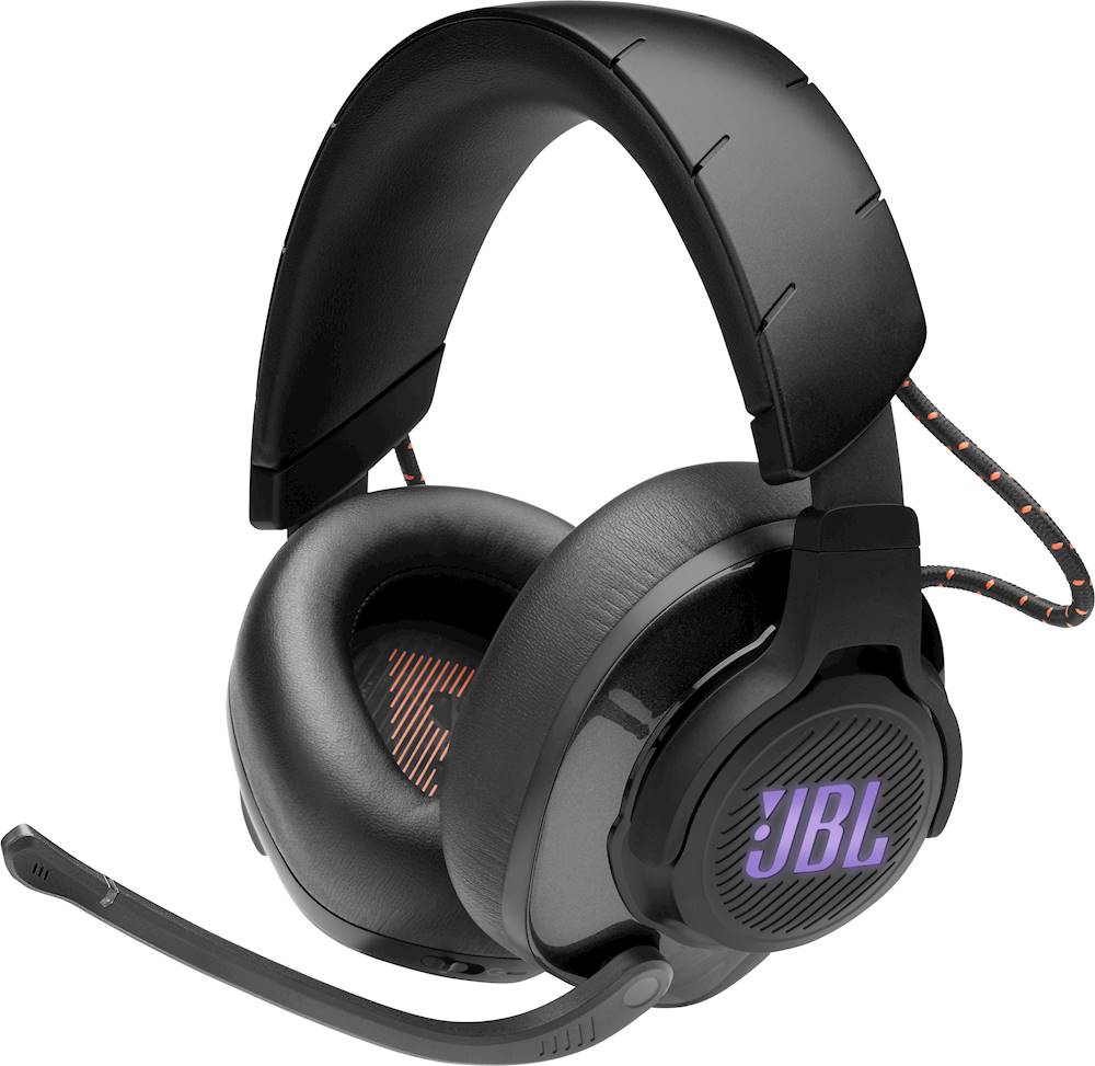 0050036369633 - JBL - QUANTUM 600 RGB WIRELESS DTS HEADPHONE:X V2.0 GAMING HEADSET FOR PC, PS4, XBOX ONE, NINTENDO SWITCH AND MOBILE DEVICES - BLACK