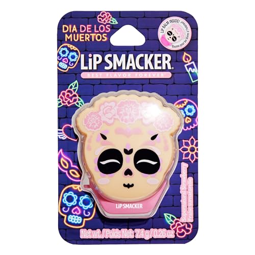0050051119848 - LIP SMACKER DAY OF THE DEAD LIP BALM- SUPERNATURAL STRAWBERRY (PINK)