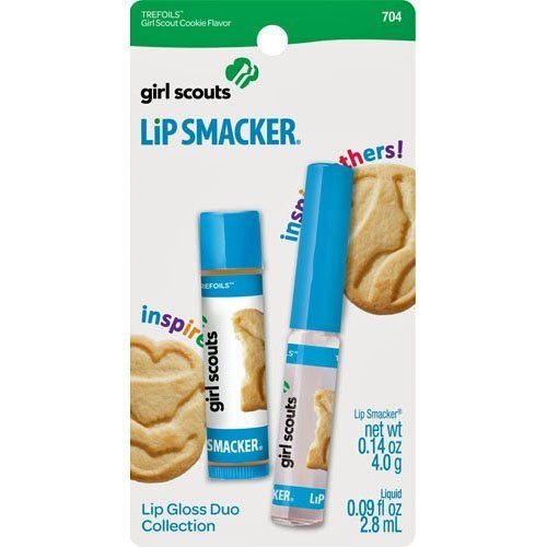 0050051587043 - GIRL SCOUTS COOKIES FLAVORED - LIP SMACKER - TREFOILS - LIP GLOSS DUO