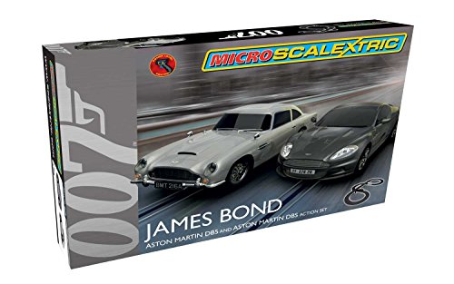 5010963611224 - SCALEXTRIC JAMES BOND MICRO SLOT CAR RACE SET (1:64 SCALE)