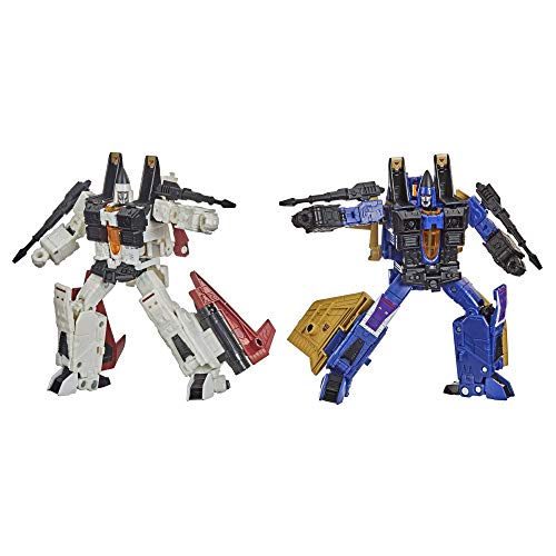 5010993705153 - TRANSFORMERS TOYS GENERATIONS WAR FOR CYBERTRON: EARTHRISE VOYAGER WFC-E27 SEEKER ELITE 2-PACK ACTION FIGURES - KIDS AGES 8 AND UP, 7-INCH