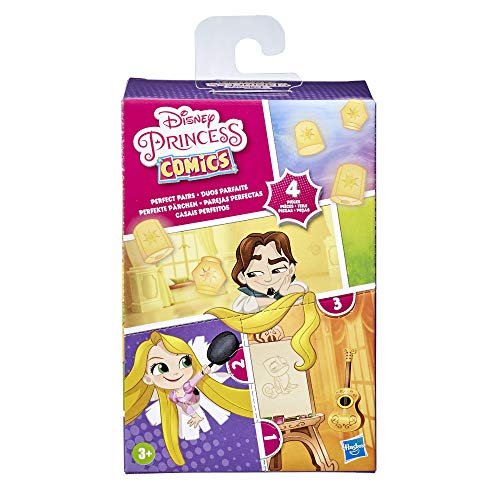 5010993719754 - DISNEY PRINCESS PERFECT PAIRS RAPUNZEL, FUN TANGLED UNBOXING TOY WITH 2 DOLLS, DISPLAY CASE AND BOAT STAND, FOR KIDS 3 YEARS AND UP