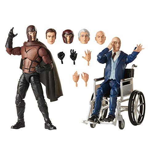 5010993722082 - HASBRO MARVEL LEGENDS SERIES X-MEN MAGNETO AND PROFESSOR X 6-INCH COLLECTIBLE ACTION FIGURES TOYS, AGES 14 AND UP