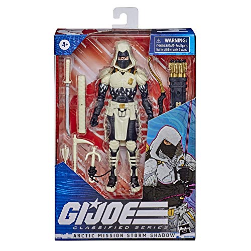 5010993729272 - HASBRO G.I. JOE CLASSIFIED SERIES ARCTIC MISSION STORM SHADOW ACTION FIGURE 14 PREMIUM TOY WITH ACCESSORIES 6-INCH-SCALE (AMAZON EXCLUSIVE)