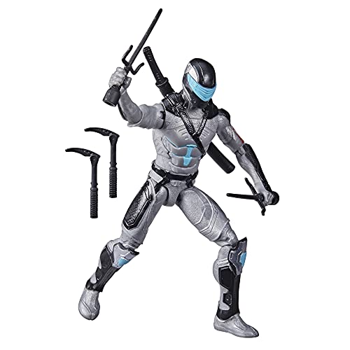 5010993738328 - HASBRO SNAKE EYES: G.I. JOE ORIGINS NINJA TECH SNAKES EYES ACTION FIGURE WITH FUN ACTION FEATURE AND ACCESSORIES, TOYS FOR KIDS AGES 4 AND UP