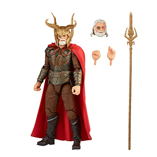 5010993839384 - MARVEL HASBRO LEGENDS SERIES 6-INCH SCALE ACTION FIGURE TOY ODIN, INFINITY SAGA CHARACTER, PREMIUM DESIGN, FIGURE AND 4 ACCESSORIES