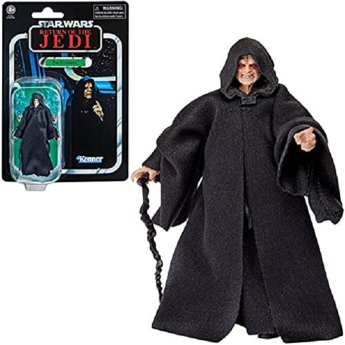 5010993866335 - STAR WARS THE VINTAGE COLLECTION THE EMPEROR TOY, 3.75-INCH-SCALE RETURN OF THE JEDI ACTION FIGURE, TOYS FOR KIDS AGES 4 AND UP