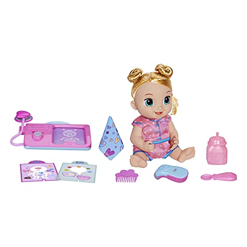 5010993897599 - BABY ALIVE LULU ACHOO DOLL, 12-INCH INTERACTIVE DOCTOR PLAY TOY WITH LIGHTS, SOUNDS, MOVEMENTS AND TOOLS, KIDS AGES 3 AND UP, BLONDE HAIR